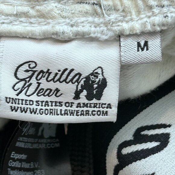 Gorilla Wear Dolores Dungarees Gray/Black Women's Size M  Fitness Bodybuilding - Picture 6 of 14